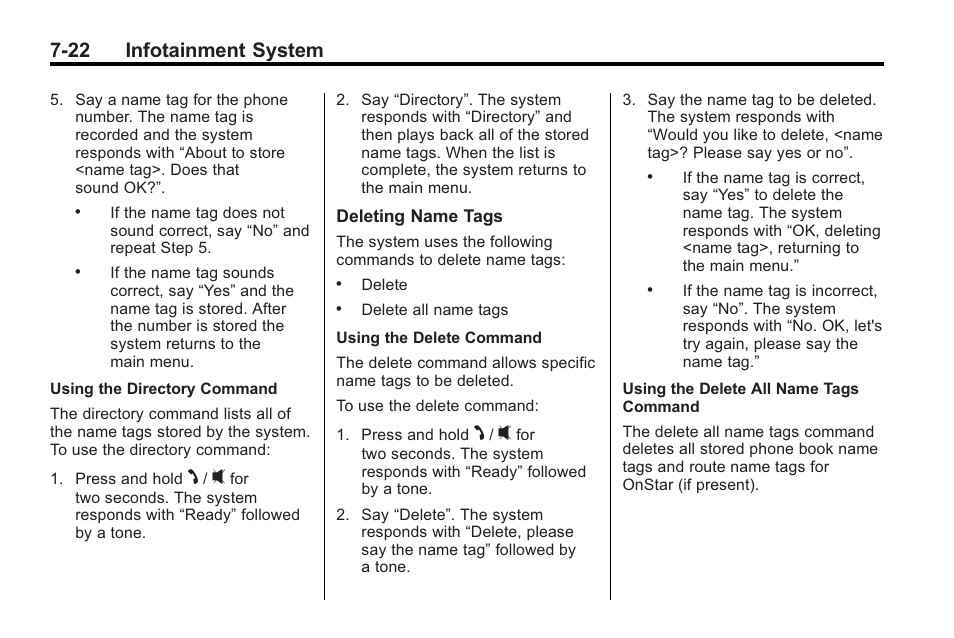 22 infotainment system | Saturn 2010 VUE User Manual | Page 188 / 398