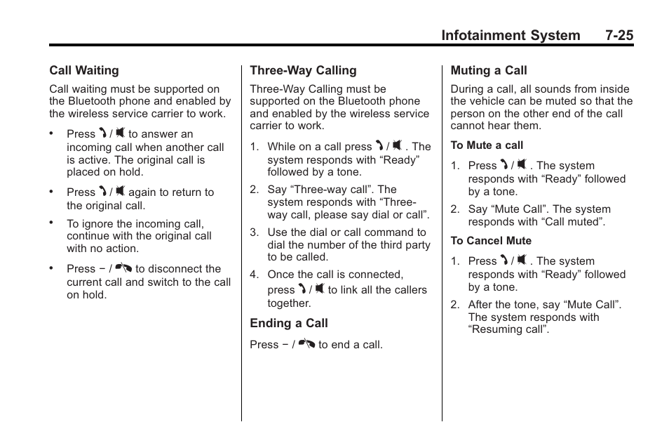 Infotainment system 7-25 | Saturn 2010 VUE User Manual | Page 191 / 398