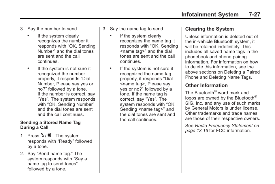 Infotainment system 7-27 | Saturn 2010 VUE User Manual | Page 193 / 398