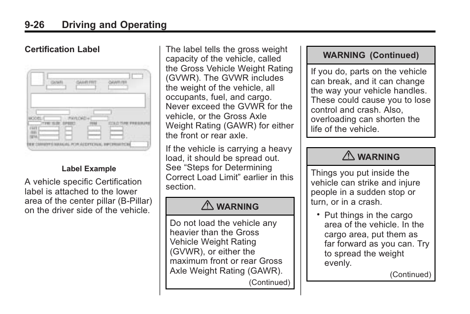 Saturn 2010 VUE User Manual | Page 230 / 398