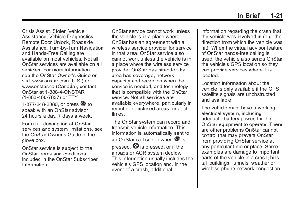 Saturn 2010 VUE User Manual | Page 27 / 398