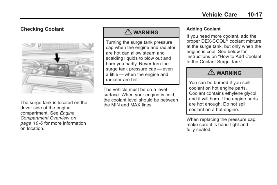Saturn 2010 VUE User Manual | Page 283 / 398