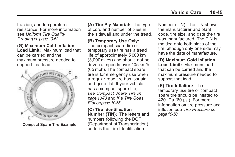 Saturn 2010 VUE User Manual | Page 311 / 398