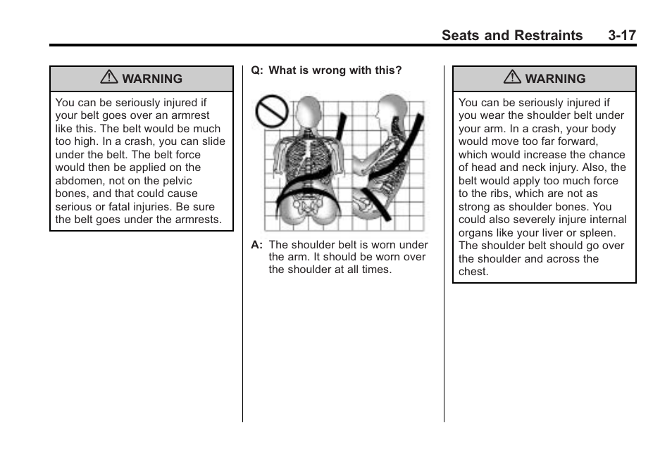 Saturn 2010 VUE User Manual | Page 61 / 398
