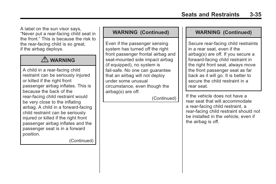 Saturn 2010 VUE User Manual | Page 79 / 398