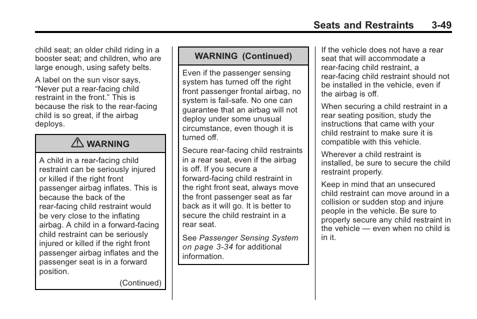 Saturn 2010 VUE User Manual | Page 93 / 398