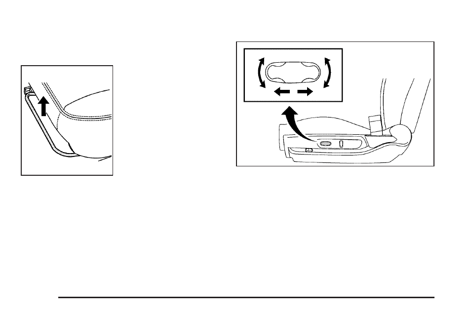 Seat adjustment, Seat adjustment -6, Manual seat | Power seats (if equipped) | Saturn 2010 AURA User Manual | Page 12 / 428