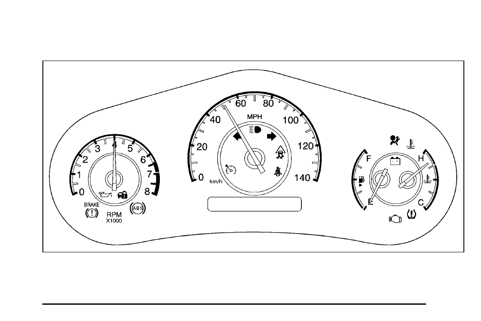 Instrument panel cluster, Instrument panel cluster -25 | Saturn 2010 AURA User Manual | Page 177 / 428