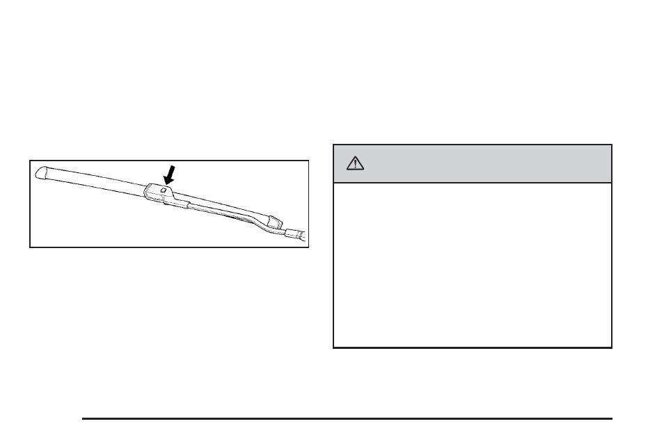 Windshield wiper blade replacement, Tires, Windshield wiper blade replacement -44 | Tires -44, Warning | Saturn 2010 AURA User Manual | Page 314 / 428
