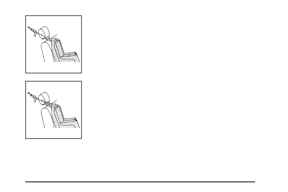 Securing a child restraint in a rear seat position, Securing a child restraint, In a rear seat position -49 | Saturn 2010 AURA Hybrid User Manual | Page 83 / 400