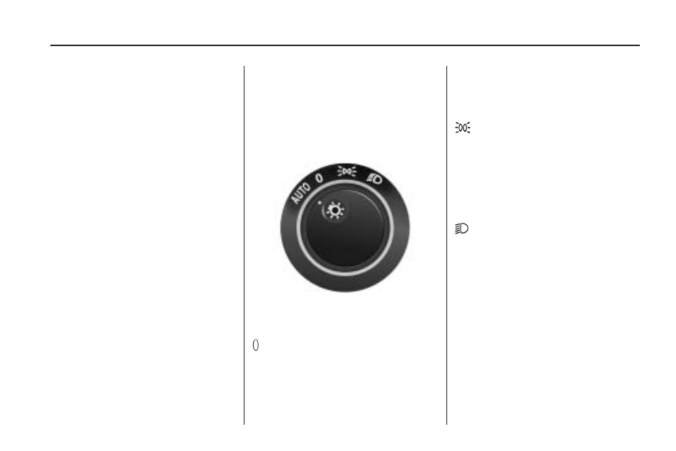 Lighting, Exterior lamps controls | Saturn 2009 ASTRA User Manual | Page 115 / 314