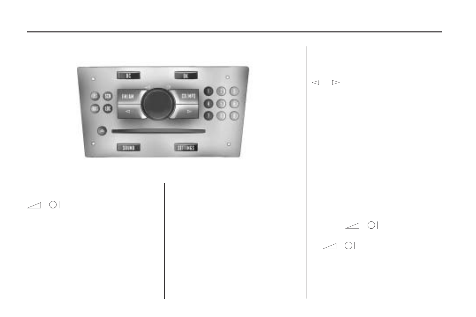 Radio(s) | Saturn 2009 ASTRA User Manual | Page 120 / 314