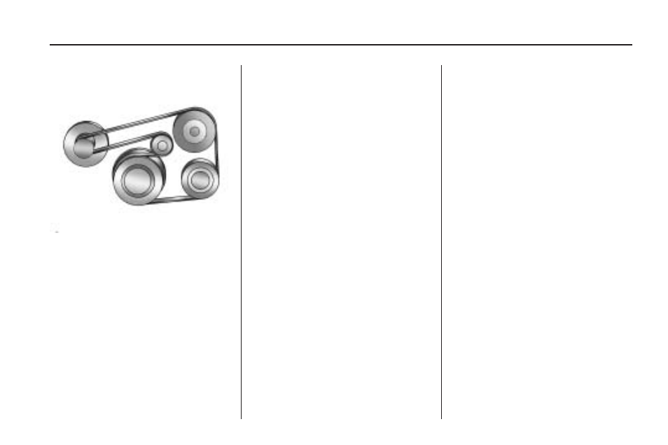 Engine drive belt routing, Engine drive belt, Routing | Saturn 2009 ASTRA User Manual | Page 283 / 314