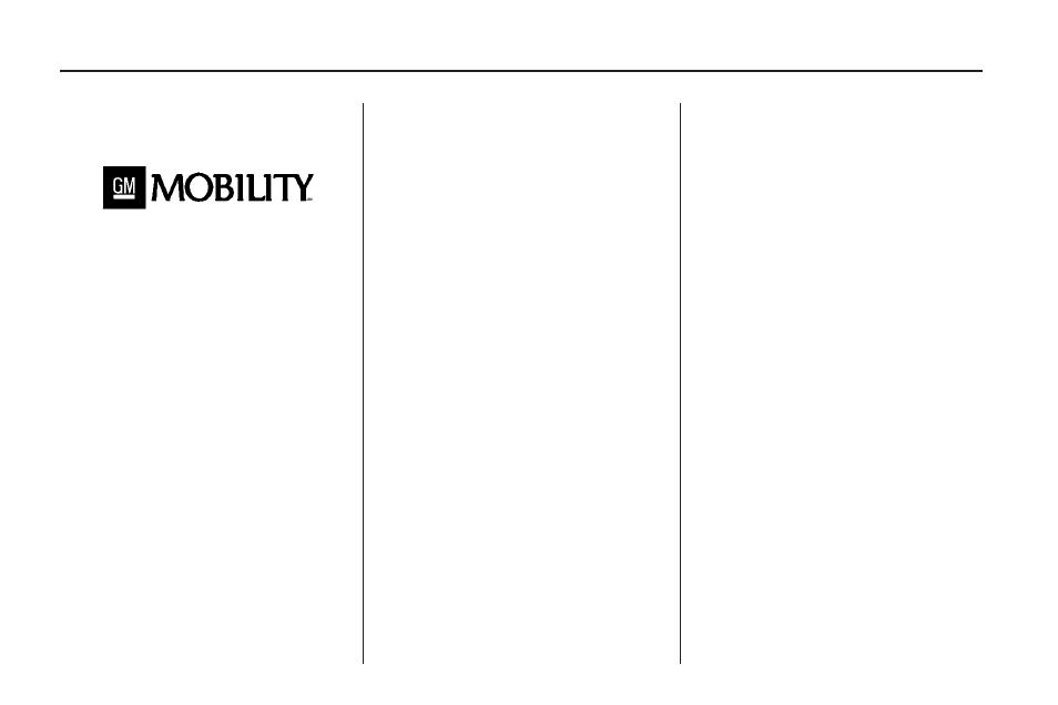 Gm mobility reimbursement program, Roadside assistance program, Gm mobility | Reimbursement program, Roadside assistance, Program | Saturn 2009 ASTRA User Manual | Page 292 / 314