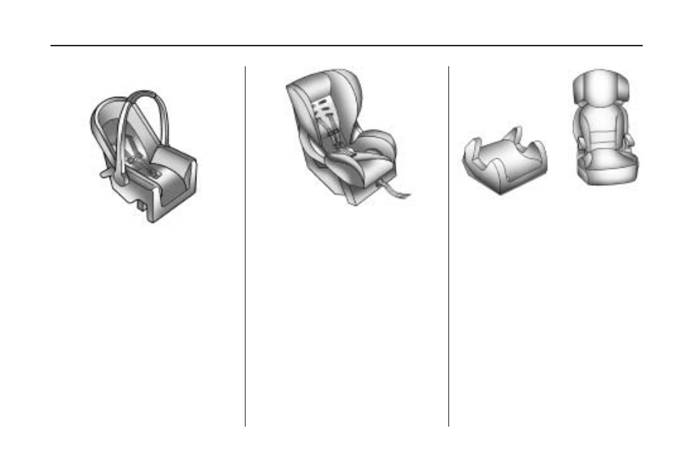 Child restraint systems | Saturn 2009 ASTRA User Manual | Page 47 / 314