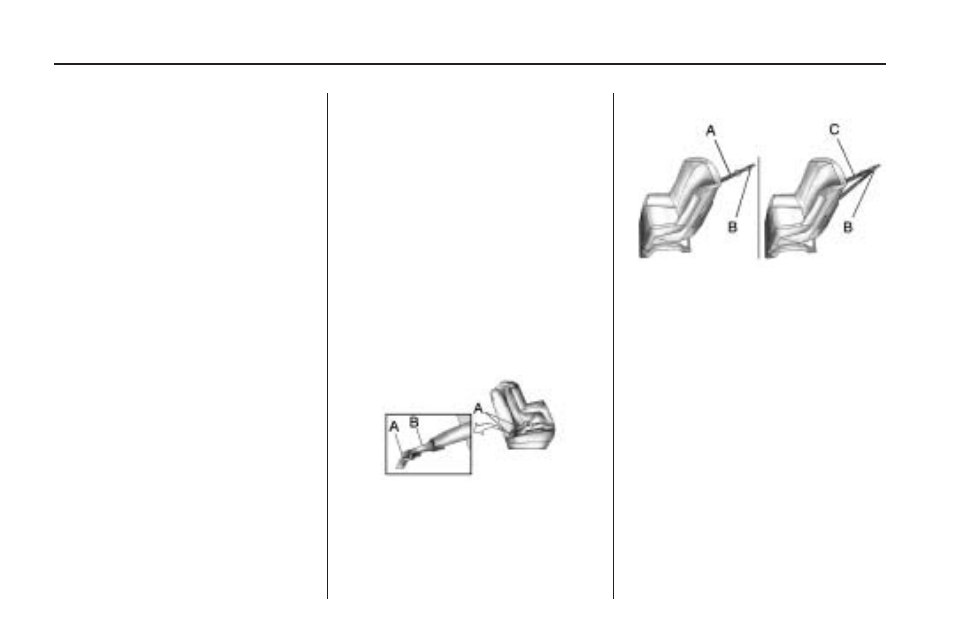 Lower anchors and tethers for children (latch), Lower anchors and, Tethers for children (latch) | Saturn 2009 ASTRA User Manual | Page 50 / 314
