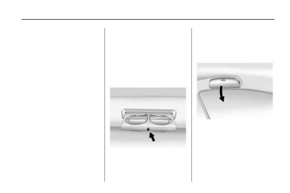 Storage, Glove box, Cupholders | Sunglasses storage compartment | Saturn 2009 ASTRA User Manual | Page 73 / 314