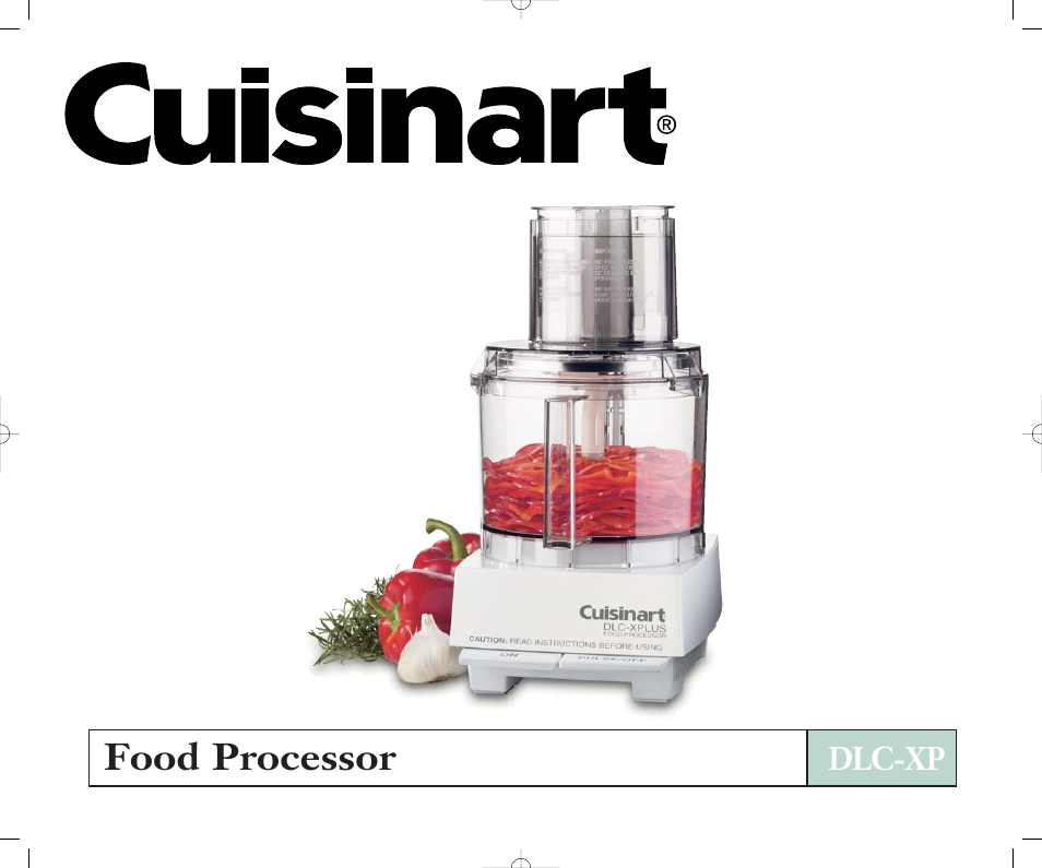 Cuisinart DLC-XP User Manual | 52 pages