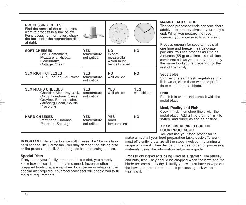 Cuisinart DLC-XP User Manual | Page 18 / 52