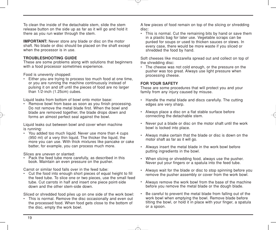 Cuisinart DLC-XP User Manual | Page 20 / 52