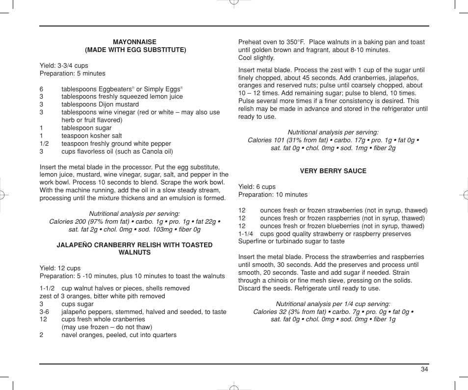 Cuisinart DLC-XP User Manual | Page 35 / 52