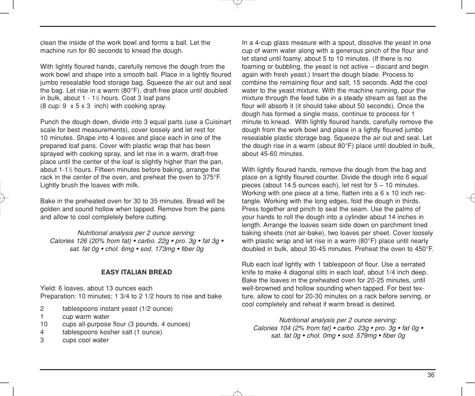 Cuisinart DLC-XP User Manual | Page 37 / 52