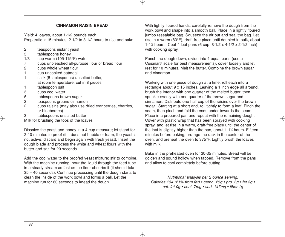 Cuisinart DLC-XP User Manual | Page 38 / 52