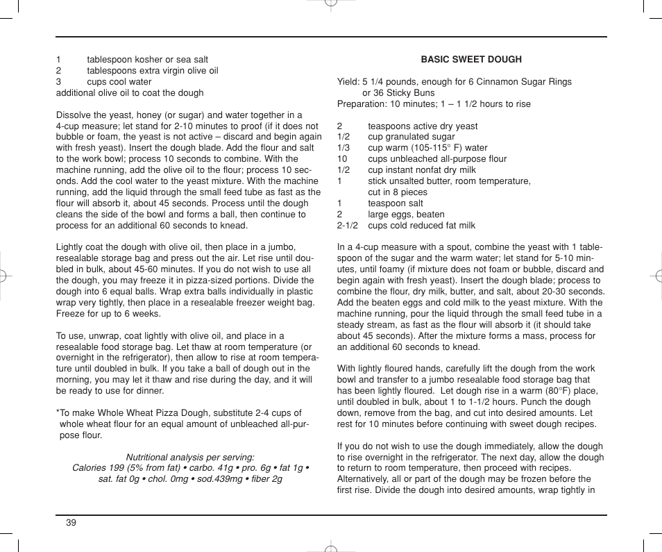 Cuisinart DLC-XP User Manual | Page 40 / 52