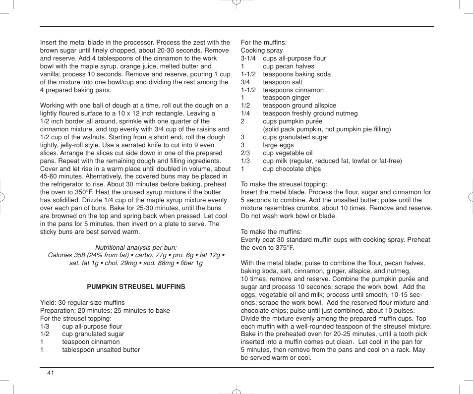 Cuisinart DLC-XP User Manual | Page 42 / 52