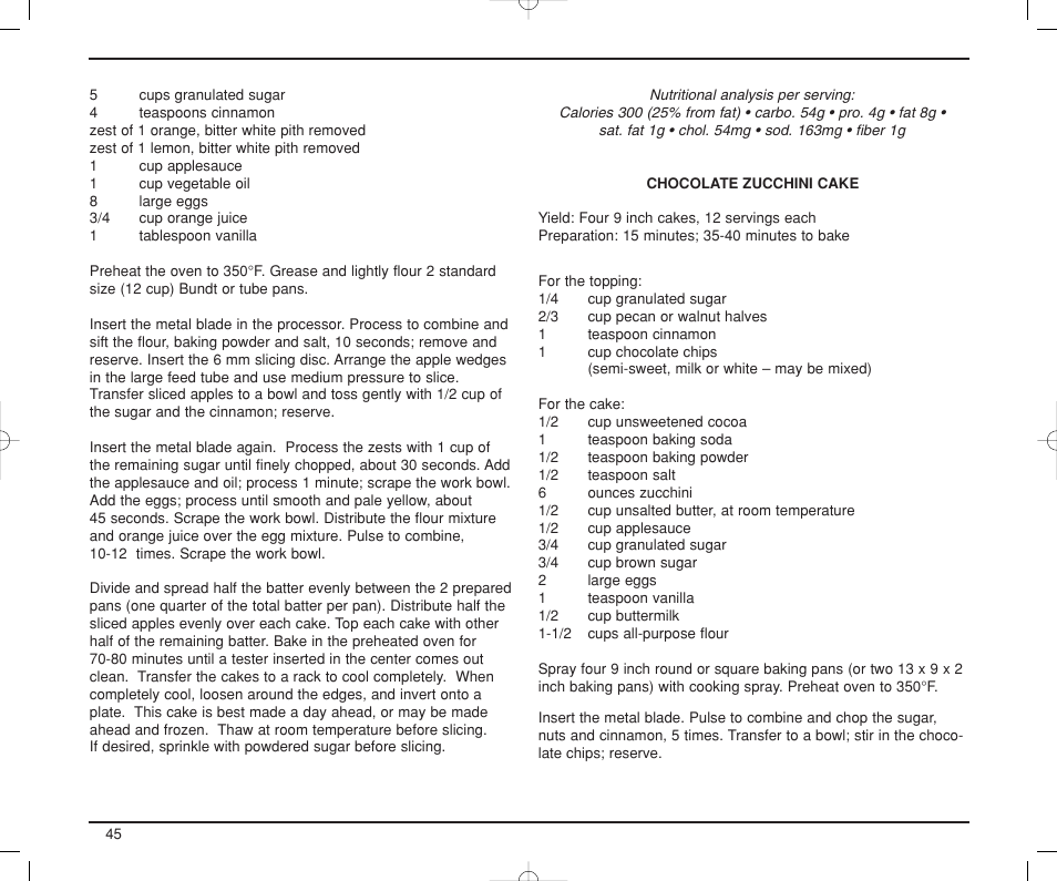 Cuisinart DLC-XP User Manual | Page 46 / 52
