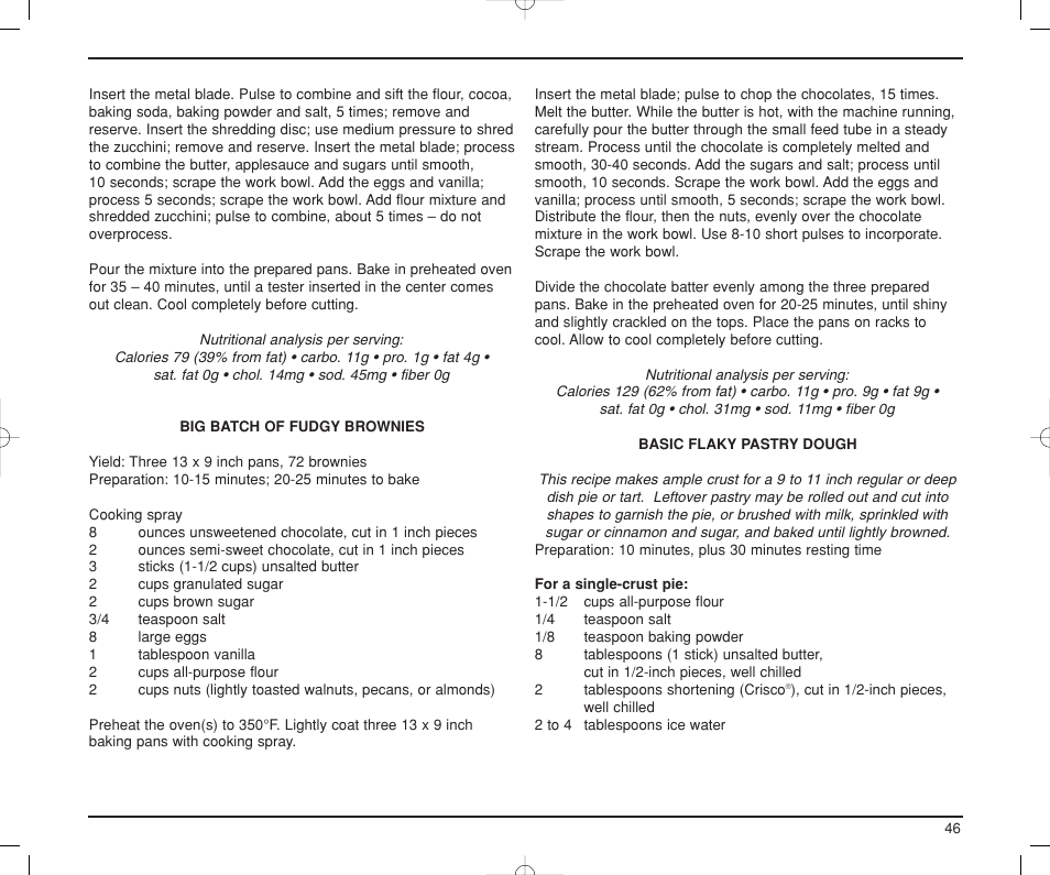 Cuisinart DLC-XP User Manual | Page 47 / 52