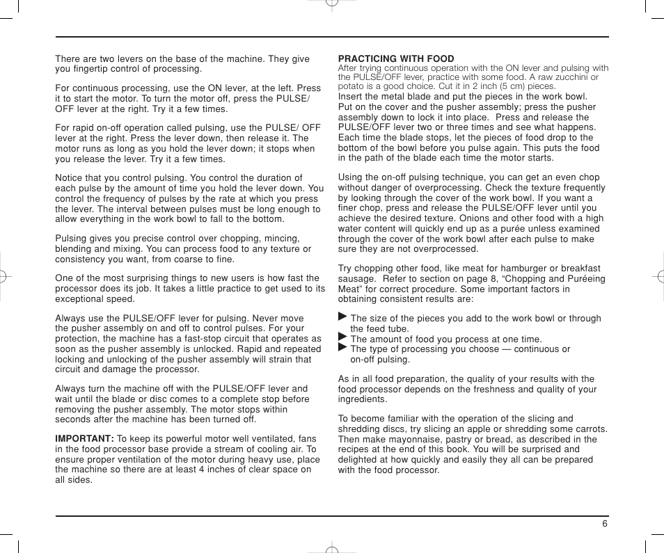 Cuisinart DLC-XP User Manual | Page 7 / 52