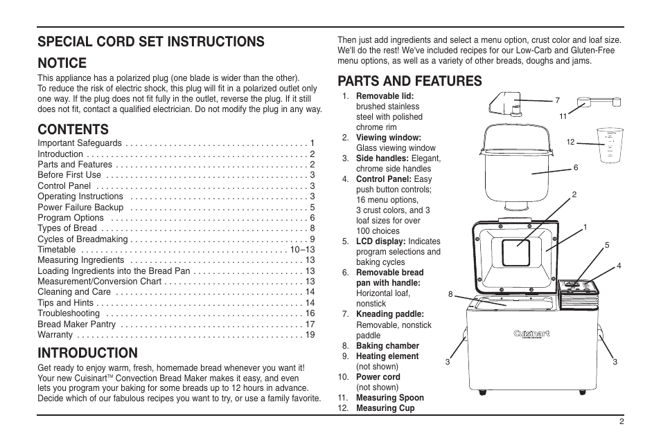 Cuisinart ELC0303IB-1/7A7 User Manual | Page 100 / 119