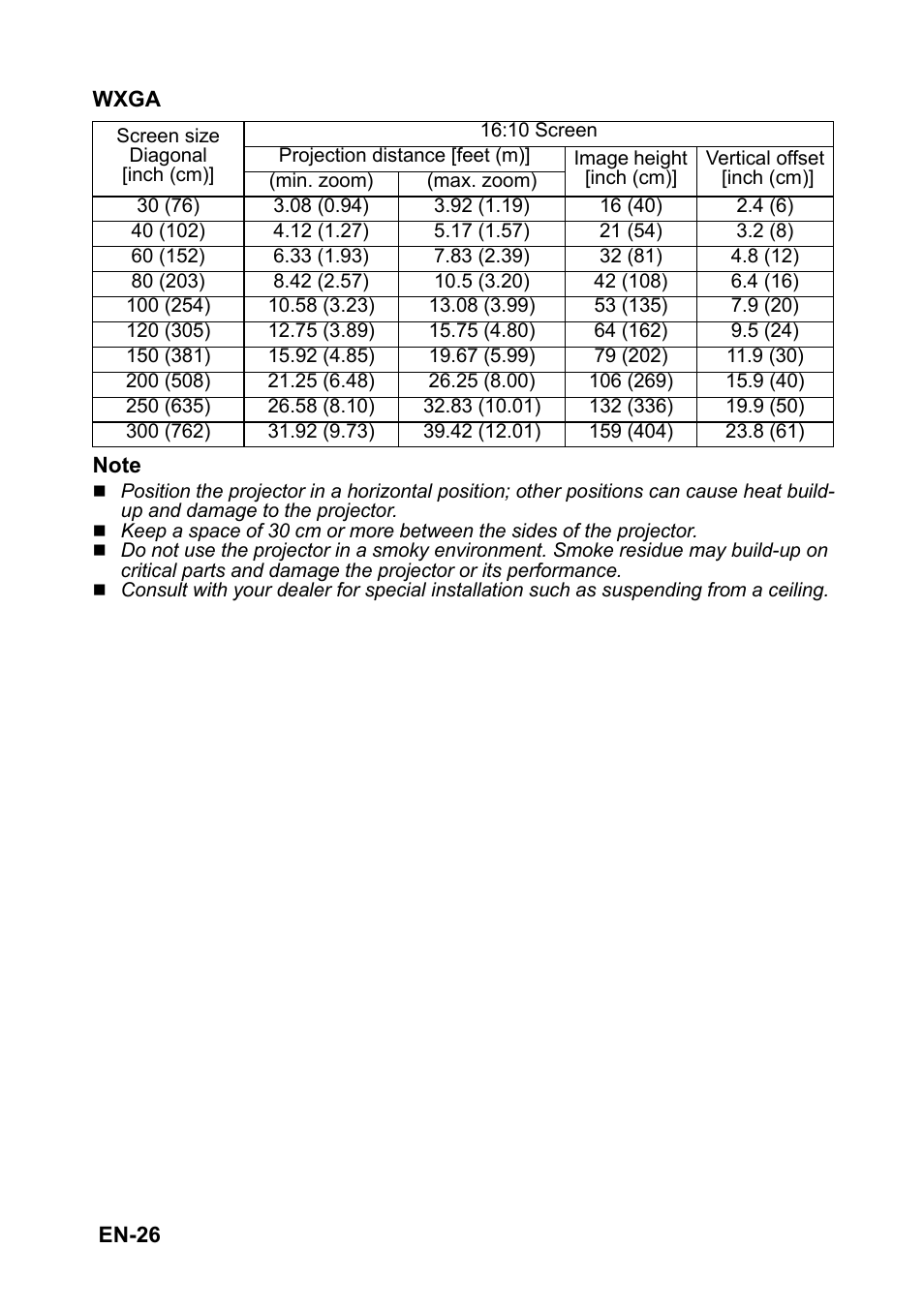 Optoma S310 User Manual | Page 26 / 70