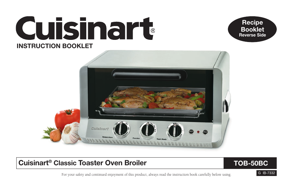 Cuisinart TOB-50BC User Manual | 25 pages