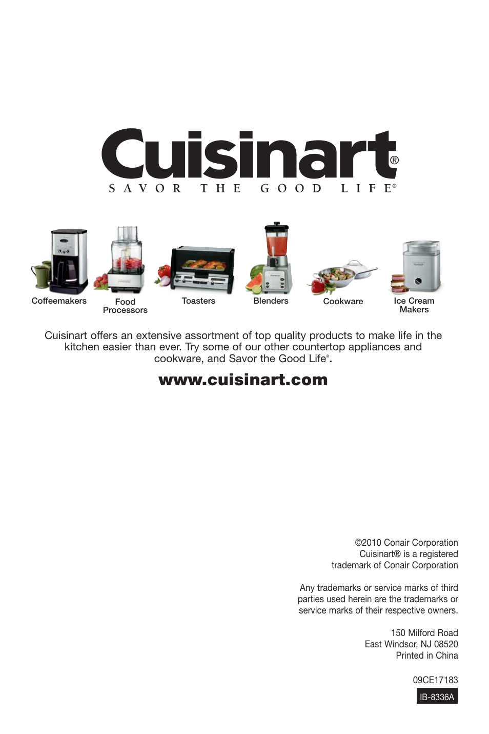 Cuisinart Grind & Brew Thermal DGB-650 User Manual | Page 12 / 12
