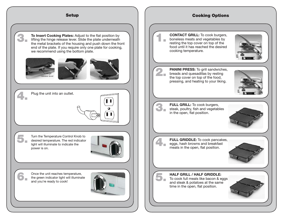 Cuisinart PG-26757 User Manual | Page 2 / 2