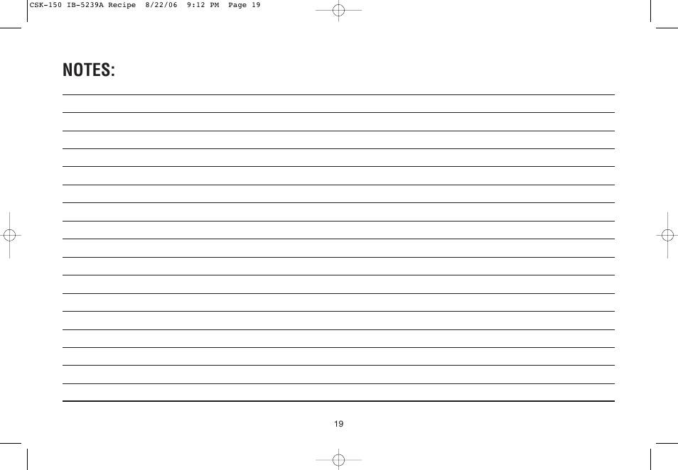 Cuisinart IB-5239A User Manual | Page 19 / 25