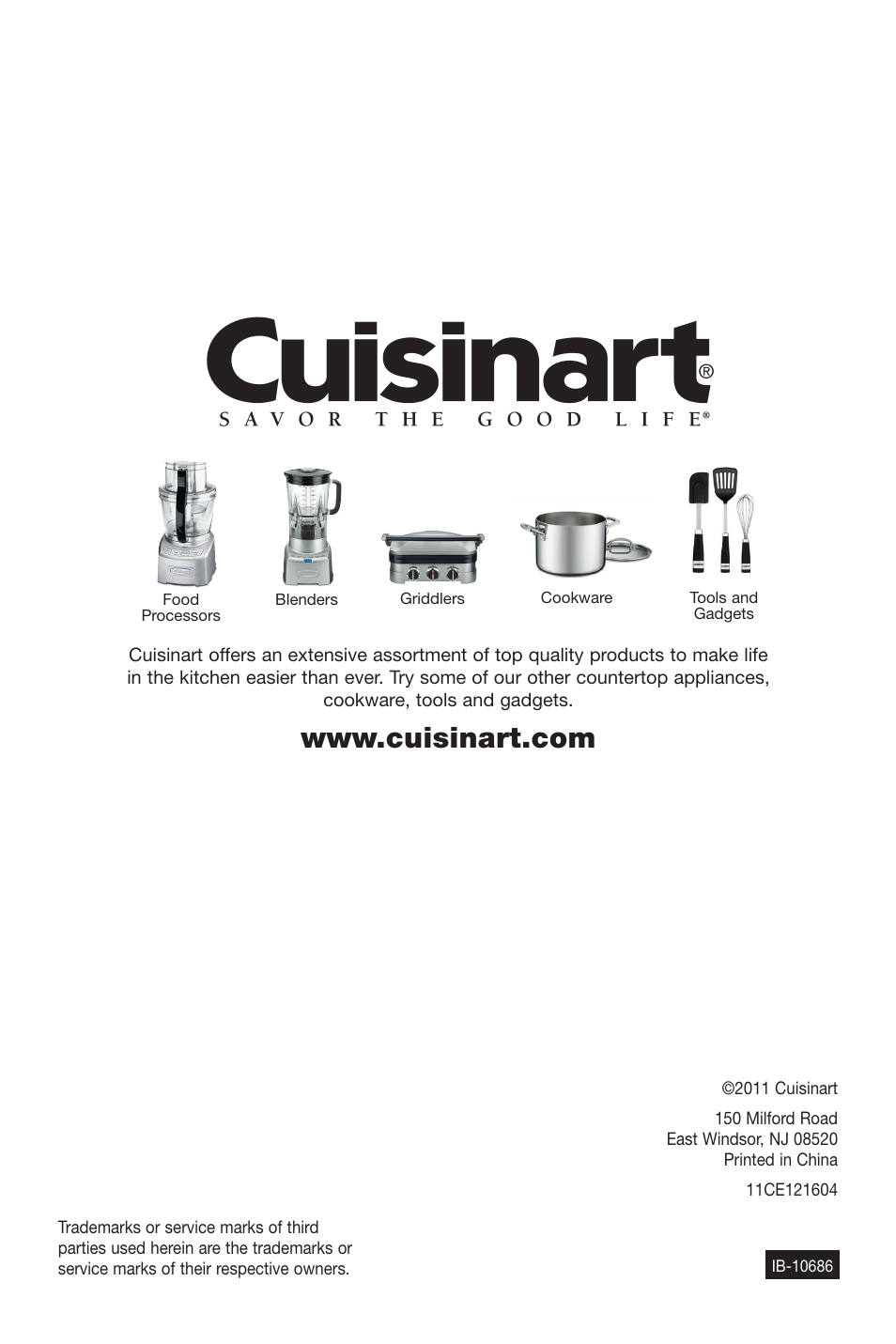 Cuisinart Perfec Tem 12-Cup Programmable Coffeemaker DCC-2900 User Manual | Page 12 / 12