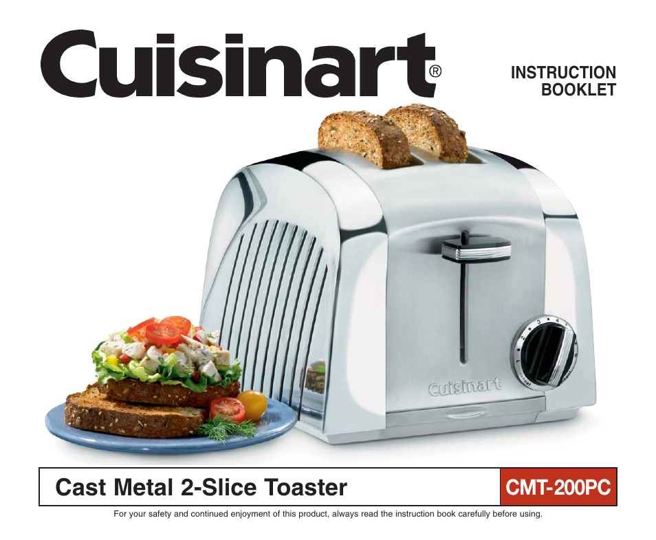 Cuisinart CMT-200PC User Manual | 8 pages