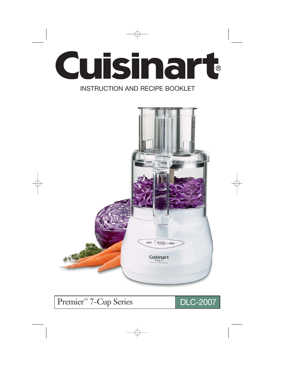 Cuisinart DLC-2007 User Manual | 48 pages