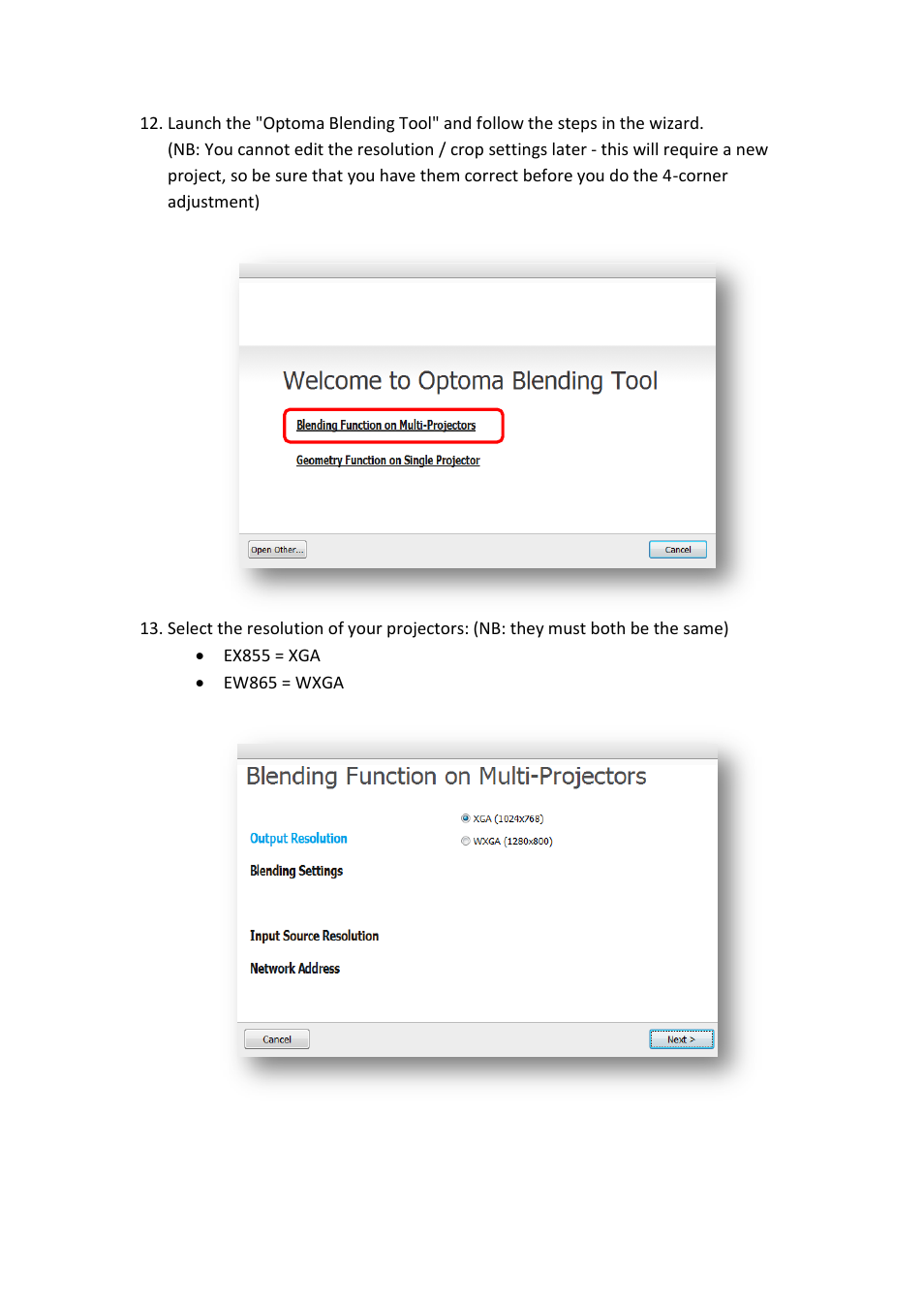 Optoma Geo Module BE-BWM01 User Manual | Page 5 / 9