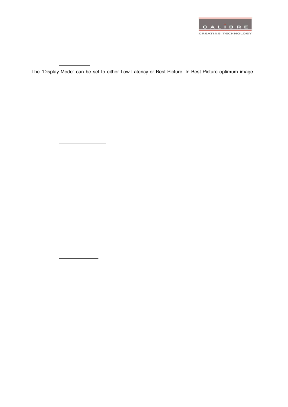Display mode, Switching transition, Menu settings | Network settings | Optoma HQView320 User Manual | Page 23 / 30