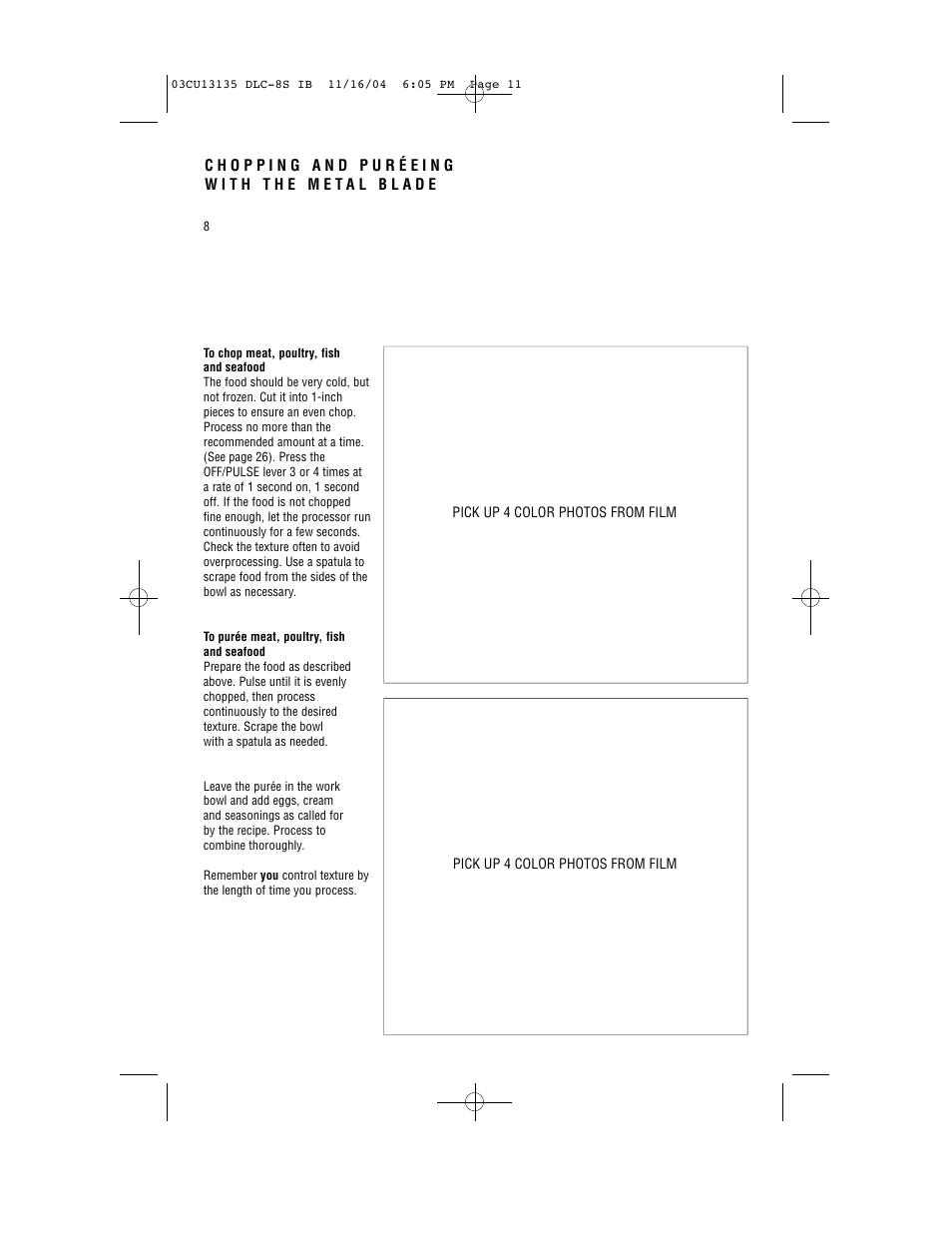 Cuisinart DLC-8S Series User Manual | Page 10 / 49