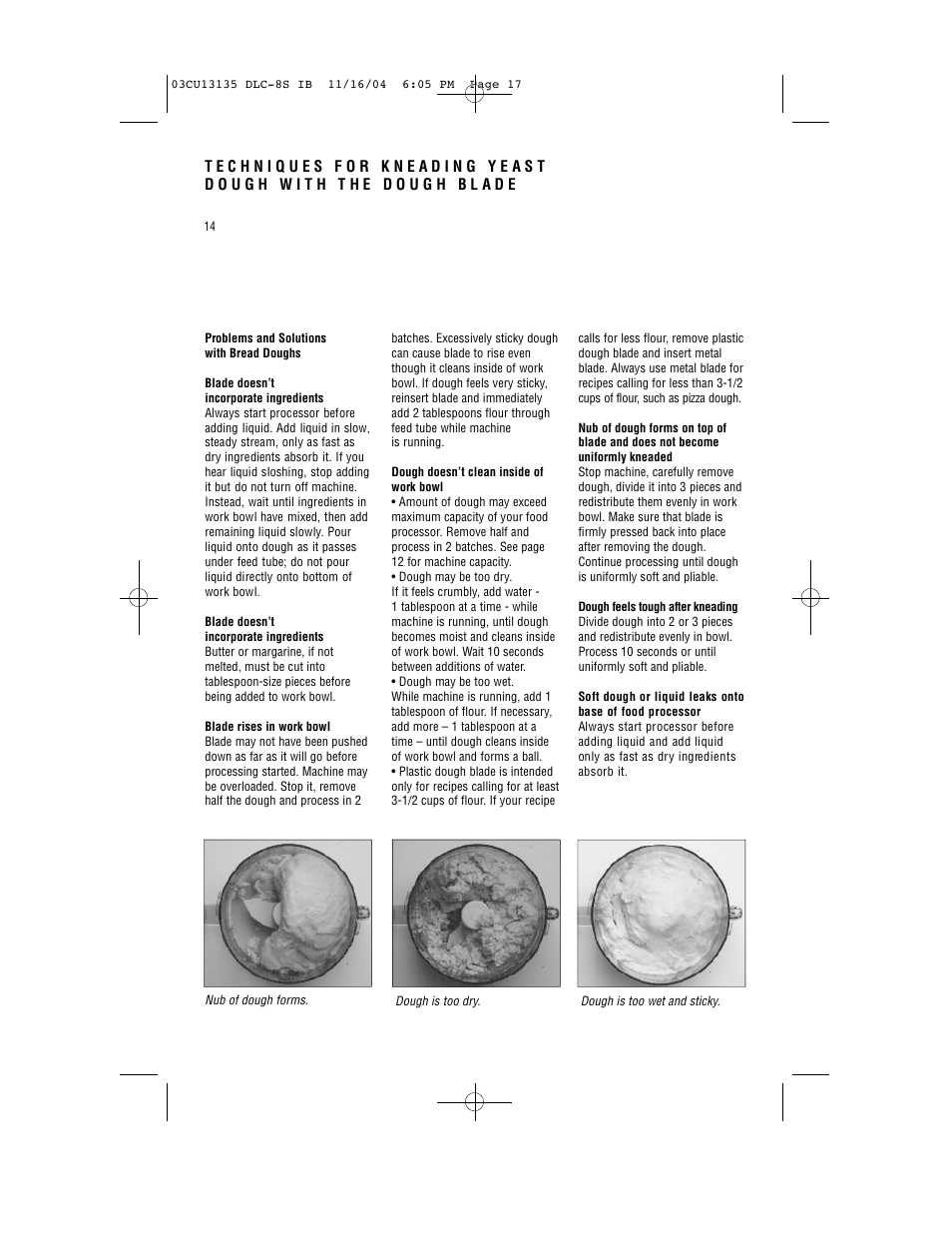 Cuisinart DLC-8S Series User Manual | Page 16 / 49