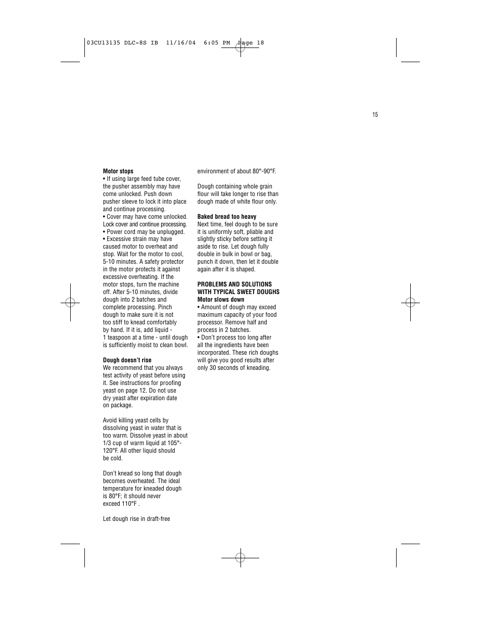 Cuisinart DLC-8S Series User Manual | Page 17 / 49