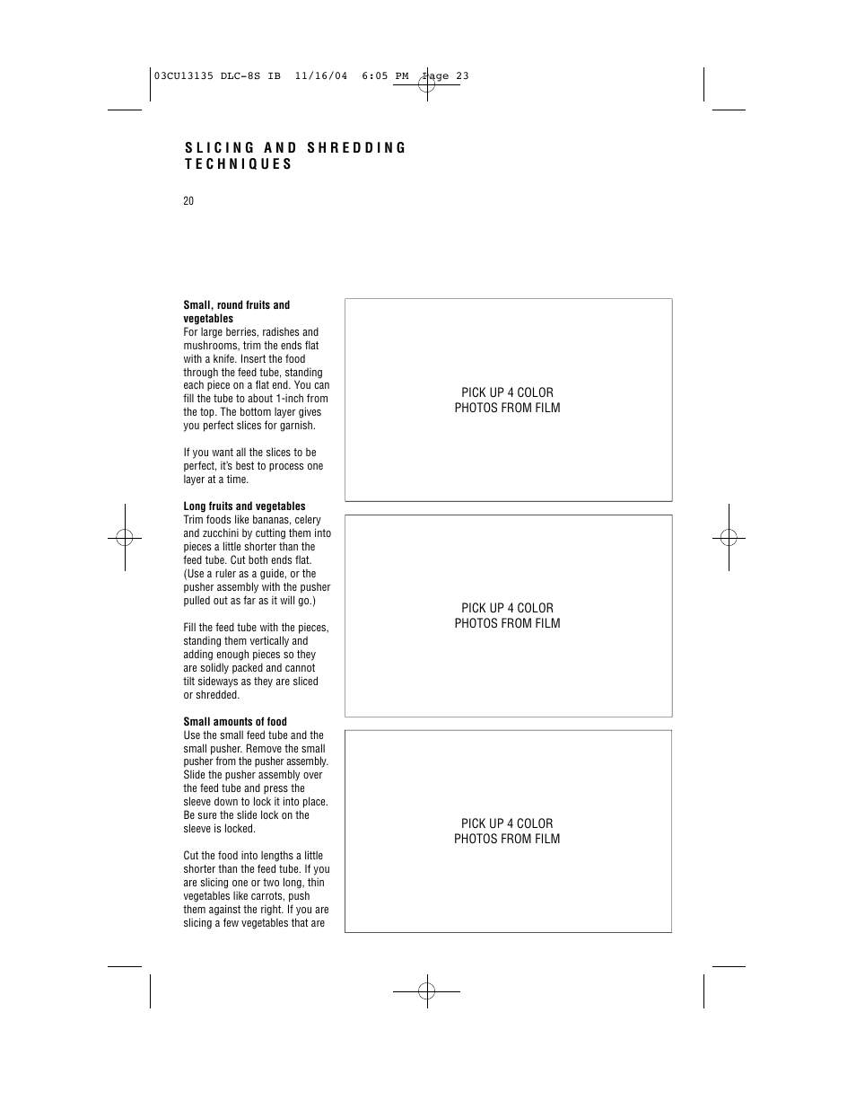Cuisinart DLC-8S Series User Manual | Page 22 / 49