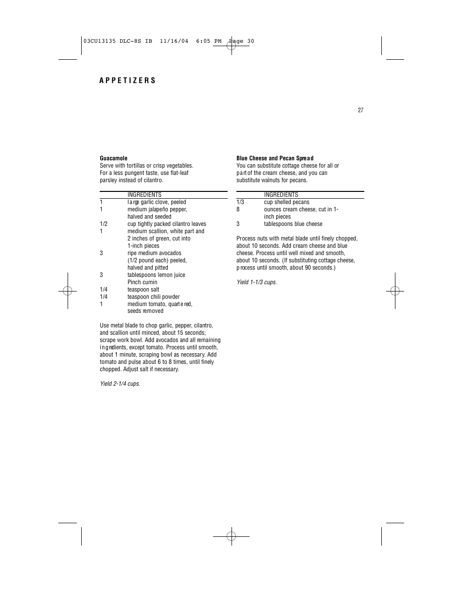 Cuisinart DLC-8S Series User Manual | Page 29 / 49