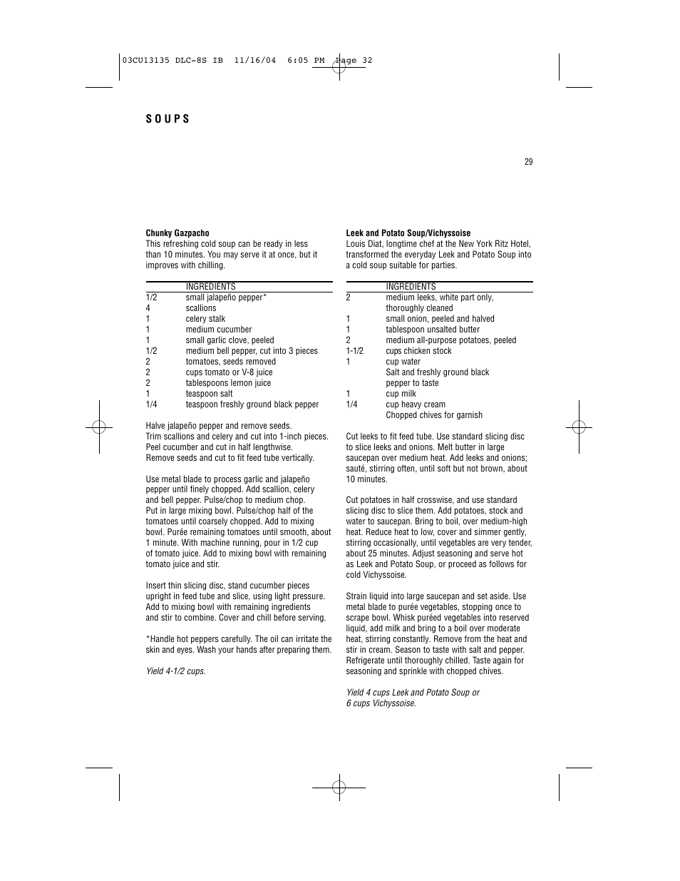 Cuisinart DLC-8S Series User Manual | Page 31 / 49
