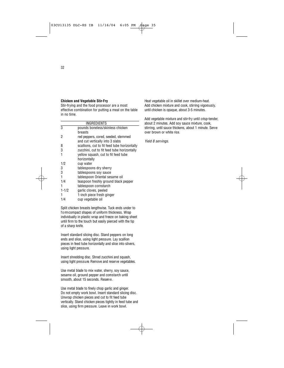 Cuisinart DLC-8S Series User Manual | Page 34 / 49